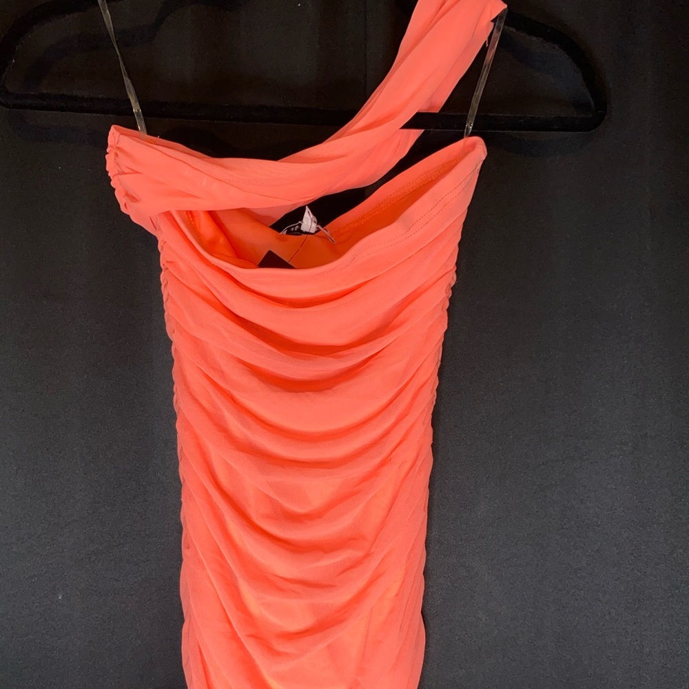 Neon Orange/Pink Dress
